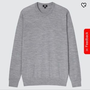 Uniqlo Extra Fine Merino Wool Sweater - Men’s Large